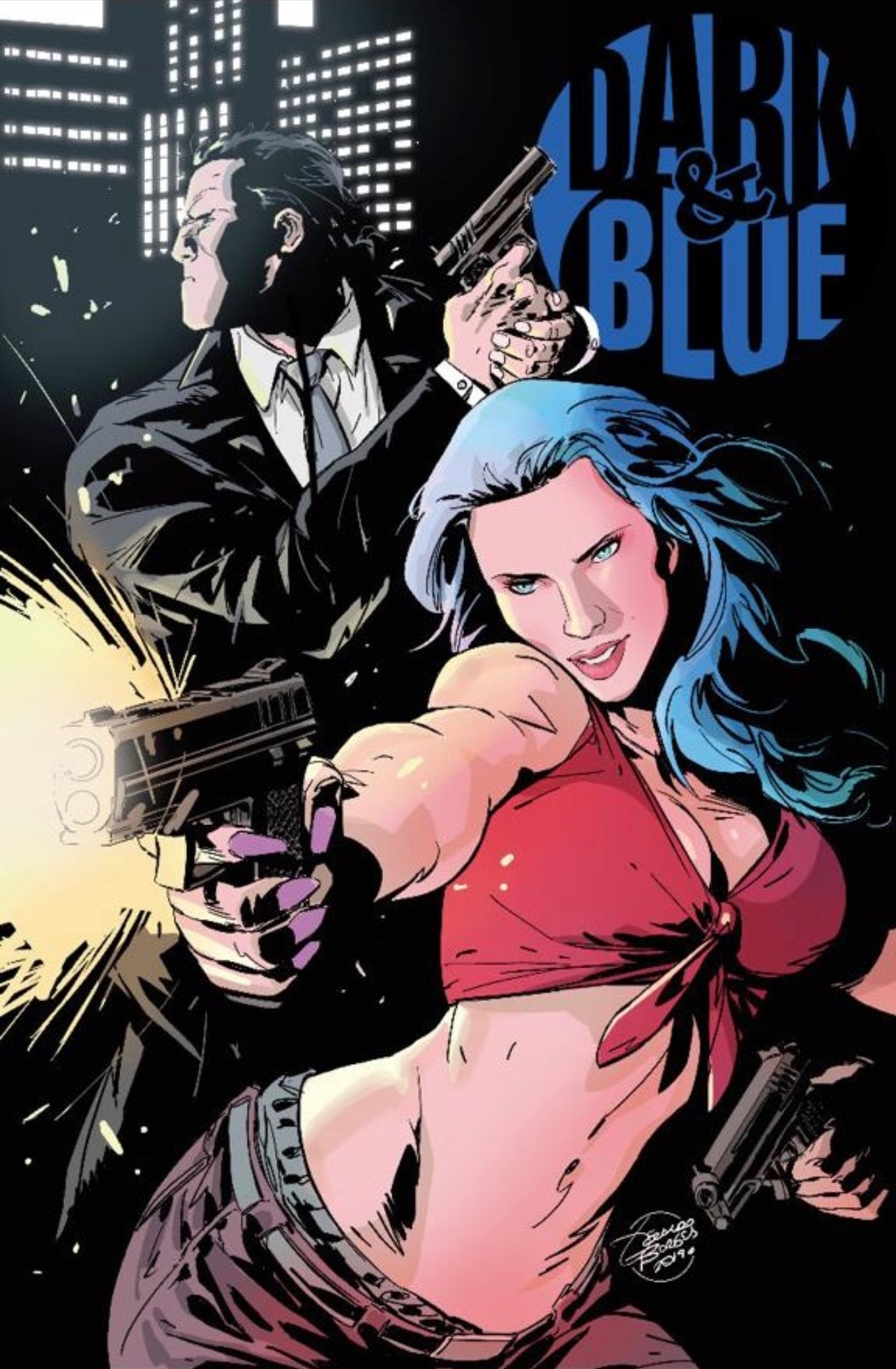 Dark & Blue